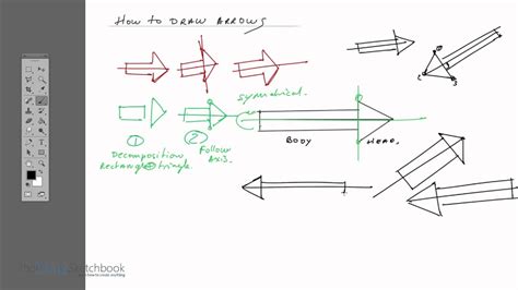 How can I draw arrows on the board lik.
